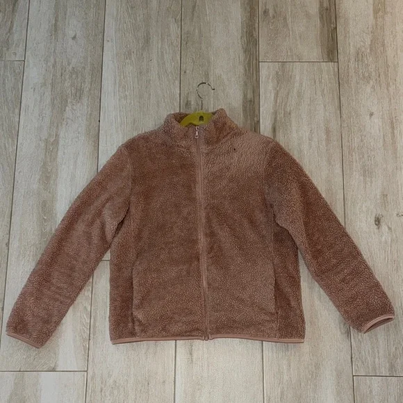 Uniqlo pink fleece jacket - Picture 1 of 4